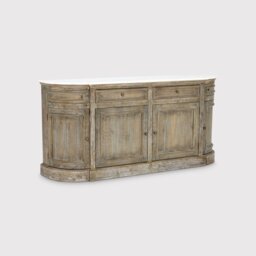 Woolton 4 Door Sideboard, Grey Wood - Barker & Stonehouse - thumbnail 1