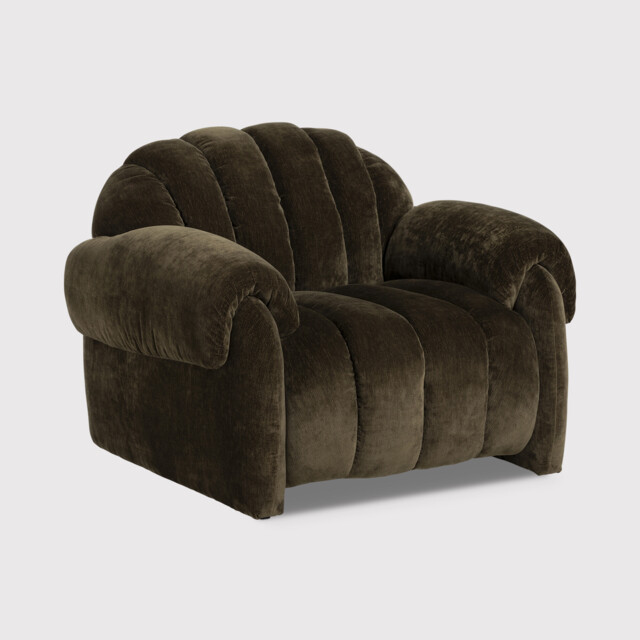 Segovia Armchair, Green Fabric - Barker & Stonehouse - image 1