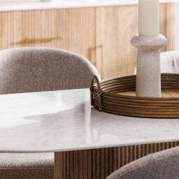 Fuji Dining Table 180cm, Neutral Wood - Barker & Stonehouse - thumbnail 6