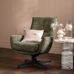 Draycott Green Swivel Armchair Fabric - Barker & Stonehouse - thumbnail 2