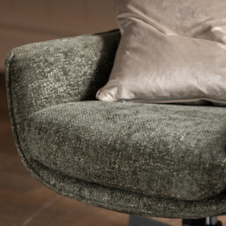 Draycott Green Swivel Armchair Fabric - Barker & Stonehouse - thumbnail 5