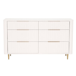 Lucia 6 Drawer Wide Chest, Neutral Wood - Barker & Stonehouse - thumbnail 3
