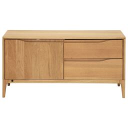Ercol Romana IR TV Unit, Neutral Wood - Barker & Stonehouse - thumbnail 2
