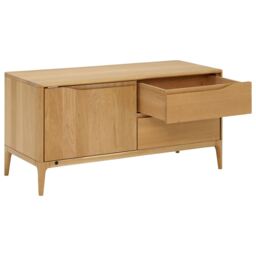 Ercol Romana IR TV Unit, Neutral Wood - Barker & Stonehouse - thumbnail 4