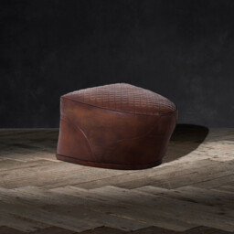 Timothy Oulton Saddle Footstool Leather - Barker & Stonehouse - thumbnail 2
