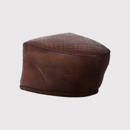 Timothy Oulton Saddle Footstool Leather - Barker & Stonehouse - thumbnail 1