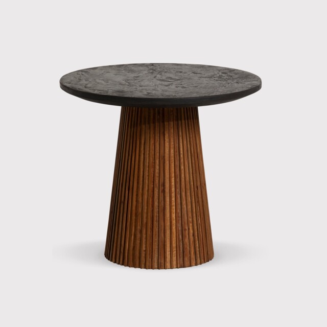 Trinidad Small Round Coffee Table, Round, Teak Wood - Barker & Stonehouse - image 1