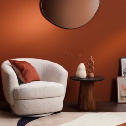 Trinidad Small Round Coffee Table, Round, Teak Wood - Barker & Stonehouse - thumbnail 2