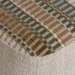 Calloway Bench Stool Natural Oak Foot, Neutral Fabric - Barker & Stonehouse - thumbnail 4