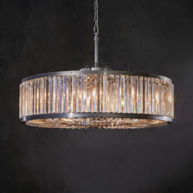 Timothy Oulton Rex Medium Pendant Light Metal - Barker & Stonehouse - image 1