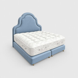 Queen Anne 2 Super King Bedstead Superking+Saunton Matt Zp Fabric - Barker & Stonehouse - thumbnail 1