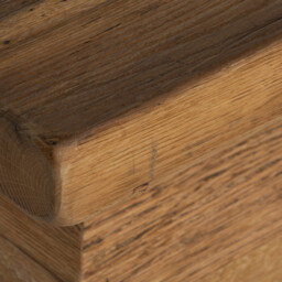 Lomond Side Table 60X60X56Cm, Brown Oak - Barker & Stonehouse - thumbnail 3