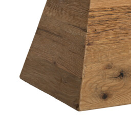 Lomond Side Table 60X60X56Cm, Brown Oak - Barker & Stonehouse - thumbnail 5