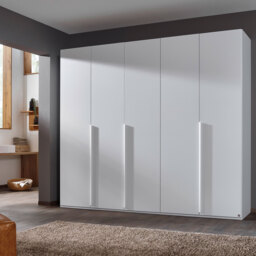 Frans 5 Door Wardrobe 251Cm, White - Barker & Stonehouse - thumbnail 2