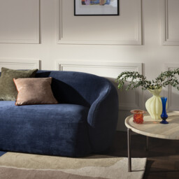 Arles Loveseat Sofa, Blue Fabric - Barker & Stonehouse - thumbnail 6