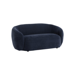 Arles Loveseat Sofa, Blue Fabric - Barker & Stonehouse - thumbnail 3