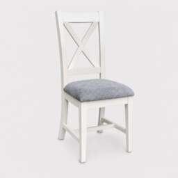 Witney Upholstered Dining Chair 52X44.5X105Cm, Neutral Fabric - Barker & Stonehouse - thumbnail 1