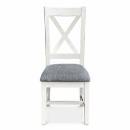 Witney Upholstered Dining Chair 52X44.5X105Cm, Neutral Fabric - Barker & Stonehouse - thumbnail 2