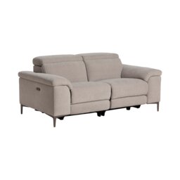 Paolo 2 Seater Recliner Sofa With 2 Electric Recliners Fabric - Barker & Stonehouse - thumbnail 3