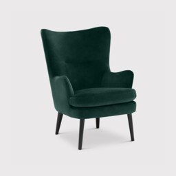 Marcy Armchair, Green Fabric - Barker & Stonehouse