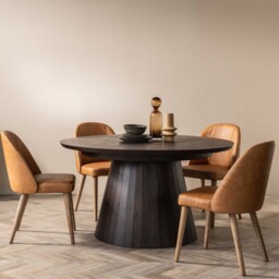 Rogan Dining Chair Leather - Barker & Stonehouse - thumbnail 2