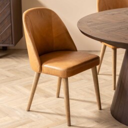 Rogan Dining Chair Leather - Barker & Stonehouse - thumbnail 3