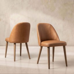 Rogan Dining Chair Leather - Barker & Stonehouse