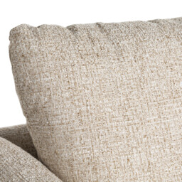 Malmo 3 Seater Sofa, White Fabric - Barker & Stonehouse - thumbnail 4