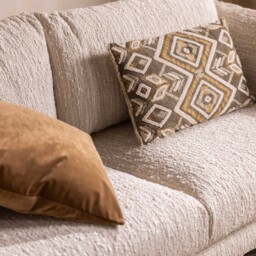 Malmo 3 Seater Sofa, White Fabric - Barker & Stonehouse - thumbnail 6