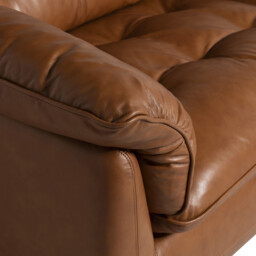 Pelle 2.5 Seater Sofa, Brown Leather - Barker & Stonehouse - thumbnail 5