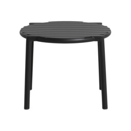 Lima Coffee Table, Round, Recycled Plastic, Black - Barker & Stonehouse - thumbnail 5