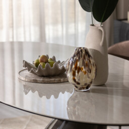 Halcyon Angled Dining Table 240X120X76 Cm, Round, White Ceramic - Barker & Stonehouse - thumbnail 5