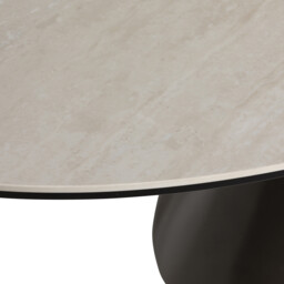 Halcyon Angled Dining Table 240X120X76 Cm, Round, White Ceramic - Barker & Stonehouse - thumbnail 4