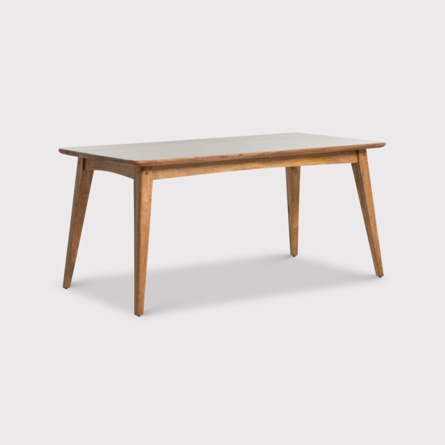 Burlington 165cm Faux Stone Dining Table, Grey Wood - Barker & Stonehouse - image 1