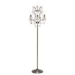 Timothy Oulton Crystal Floor Lamp, Neutral Metal - Barker & Stonehouse - thumbnail 2