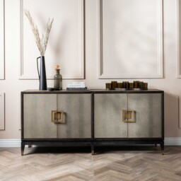 Nerina 4 Door Sideboard, Gold Oak - Barker & Stonehouse - thumbnail 2