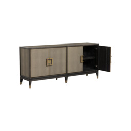 Nerina 4 Door Sideboard, Gold Oak - Barker & Stonehouse - thumbnail 4