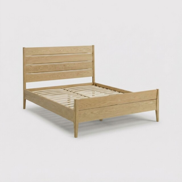 Ercol Rimini Superking Bed, Brown Oak - Super King - Barker & Stonehouse - image 1