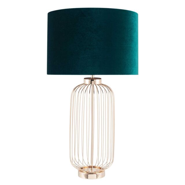 French Gold Wire Table Lamp Metal - Barker & Stonehouse - image 1