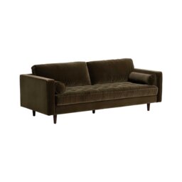 Hemingway 3 Seater Sofa, Green Velvet - Barker & Stonehouse - thumbnail 6