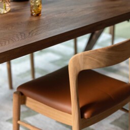 Pure Furniture Tiros Dining Table 240cm, Brown Oak - Barker & Stonehouse - thumbnail 5
