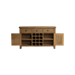 Raithwaite Large Sideboard 150x45x90cm, Brown Oak - Barker & Stonehouse - thumbnail 5