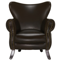 Timothy Oulton Scholar Armchair, Brown Leather - Barker & Stonehouse - thumbnail 2