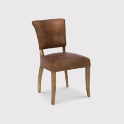 Timothy Oulton Mimi Dining Chair, Brown Leather - Barker & Stonehouse - thumbnail 2