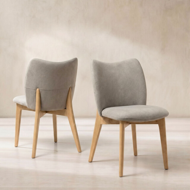 Osprey Dining Chair, Neutral Fabric - Barker & Stonehouse - image 1