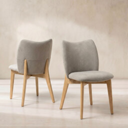 Osprey Dining Chair, Neutral Fabric - Barker & Stonehouse - thumbnail 1