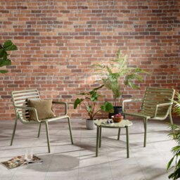 Lima Coffee Table, Round, Recycled Plastic, Green - Barker & Stonehouse - thumbnail 6