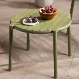 Lima Coffee Table, Round, Recycled Plastic, Green - Barker & Stonehouse - thumbnail 3