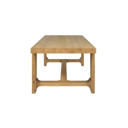Wade 230Cm Dining Table, Neutral Wood - Barker & Stonehouse - thumbnail 4