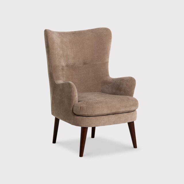 Marcy Armchair, Neutral Fabric - Barker & Stonehouse - image 1